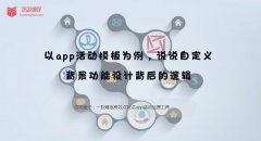 以app活動模板為例，說說自定義背景功能設計背